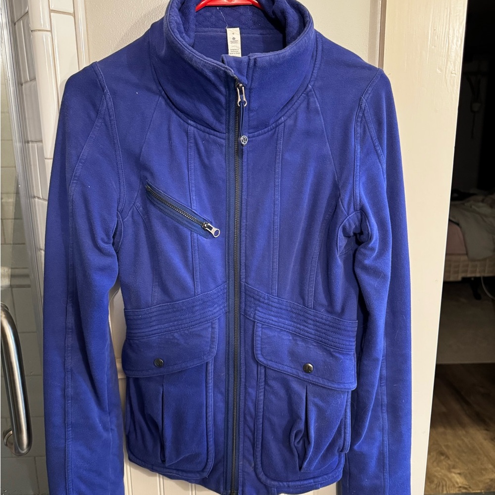 Lululemon Athletica Royal Blue Puffer Jacket